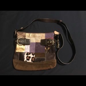 Coach Patchwork Shoulder Purse